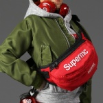 SUPERMC Street Style Flight Jacket Sets Women's